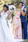 I ordered this dress for my mom to wear to my wedding and it fit perfectly on her and went with the color scheme perfectly. - Britnei D.