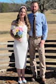 Wore this to get married at the courthouse. I got lots of compliments and it fit like a glove. Great lining and really well made. The arms can be a little restrictive, but I feel like any great dress will do that. The bow really makes the dress! - Rose B.