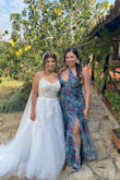 I wore this dress for my cousins wedding and I loved it. I received many compliments through out the night. - Nikole M.