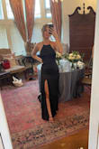 Great fit, a little long but worked with heels. After one wear the strap broke when I was taking it off. - Annie L.