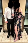 Absolutely love this dress! Felt very beautiful and comfortable all evening in it. Fits true to size but was a little long. I wore 3.25" heels with it and still had to have it hemmed up 1" - Noelle M.