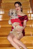 Nice dress BUT it runs small ! Order a size bigger ! Otherwise, youre gonna have to send it back. - Guylaine R.