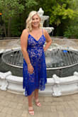 I've wore this dress to numerous events. It's so flattering. I also love the colour
Has adjustable straps which is perfect depending your bust type - Victoria G.