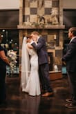 My husband and I had a small church ceremony and I didn't want to spend a fortune. This dress is perfect. Super stretchy and flattering! It was really beautiful and my husband loved it! Definitely worth the gamble of shopping online. It's SO comfortable, I had no issues dancing, sitting, or doing whatever! - Amanda C.