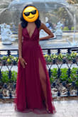 I wore this dress to my friend's wedding. I got so many compliments and felt really comfortable all night. I did get some fashion tape to secure the bust area. My only complaint is that it was a little long for me even in heels. - Kaya B.