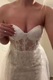 The most beautiful dress!! So flattering and sexy. Was the one and only dress I tried but it was my dream dress! - Maggie C.