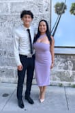 Wore this dress to my son's junior ring ceremony and it looked amazing! Very chic! - Sherley C.