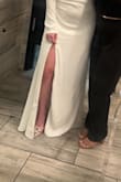 Very elegant and classy. I wore it on my wedding day they did fit a bit snug but overall I wear an 8 and ordered an 8 prob should've done 8.5 for a more comfortable fit due to the pointy-toe heels like this usually run a bit more snug. But loved these perfect for my wedding day! Wore all day so by the end of the night my feet were sore but I wouldn't have chosen any other - Jessica M.