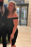 I love this dress! I've worn it to two separate weddings and it washes well and is just so flattering!! - Margaret P.