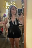 I absolutely love this! My only feedback is that the straps make adjusting hard! I ordered the small and when adjusting the straps it worked, but was not comfortable and made the short area very short, but it fit! If I had ordered the medium it would have been too big. - Margaret P.