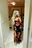 If you have a small busy the top may be a little large but you can tighten the straps. All in all loved this dress. Perfect for vacation - Ashley E.