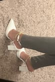 I LOVE THEM SO MUCH!! just like the pictures but the chains aren't so comfortable (for obvious reasons) so it's best not to wear them for long instances or keep a spare sandal. - Minahil H.
