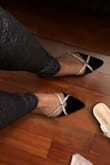 These mules are super cute but they're narrow pointed so didn't suit my wide feet. - Charuta K.