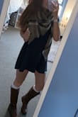 Perfect t-shirt dress! Dress up or dress down, super flowy. Breathe-able fabric - Anna S.