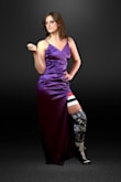 This dress fit perfectly.  Loved the adjustable straps and that the side slit was not too high. Wore this for a photoshoot and to a dance. Simple, but so many compliments, and loved the color! - Michelle H.