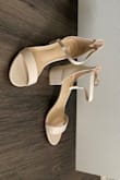 I'm going to be wearing these for my wedding :) They are the perfect height and so comfy! They're more of a cream color rather than pure white which is actually exactly what I needed. - Elizabeth N.