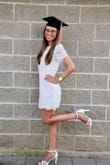 I used this dress for graduation pictures it was perfect! Very classy & pretty! - Christine L.