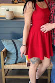 Material is amazing and fits perfectly, also comfortable as well and an appropriate length :) - Julia K.