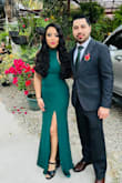 I'm in love with this dress, fits perfectly fine and the fabric and color are amazing - Diana B.