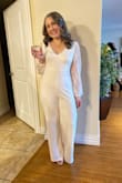 Bought for my bridal shower and had tons of compliments. It fits so perfectly and is very comfortable. I had to get it hemmed but other than that, I highly recommend! - Krista C.