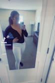 I was a little worried when I tried this on that it would be too small but I realize why it has to be tight so my boobs don't pop out. Its so cute and I'm excited to wear it out! - Talia F.