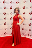 This dress was perfect for a gala event I went to. I'm 5'4 and wore 4" heels and still had to take a few inches off the length of my small. The fabric was soft and breathable. I received SO many compliments. I felt great and confident in the dress. - Sarah J.