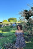 I wore this dress to a "farm to table" dinner in Miami and it was perfect! Love the off shoulder look. The material is lightweight so it was comfortable. Looked and felt great! - Julisa M.