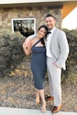 This dress is so chic with the cross strap and really takes the dress to the next level! The color is beautiful too! I didn't this this style would look great on me but I actually loved it! - Alexa L.