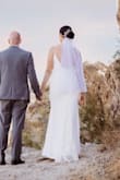 I love the dress perfect for wedding true to size. Got so many complements. Very comfortable. I was on the fence between M or L but I dont have enough to fill the large in the chest area. M was medium no gaping anywhere. - Dina E.