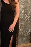 This dress was perfect! I was looking for a classic, simple black dress to wear to formal events. This dress is flattering, comfortable, and easy to accessorize with for different occasions. I plan to wear it at least 2 more times this spring!! It was a little long on me but not too bad once I put on heels. I will probably have a 2" taken off the bottom though just for comfort. I would highly recommend this dress! Great product for such a good price!! - Abigail B.
