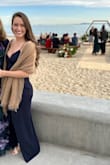 Typical lulus fit, but a little loose in the top, I would have benefitted from adjustable straps. Wore for a more casual, beachfront wedding - Emily H.
