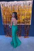 I absolutely loved this dress! Besides needing to be hemmed (Im short), it fut perfectly and was so comfy! I wire it to my winter formal and loved it!! - Nancy T.