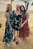 This dress was perfect for my cousins beach wedding. I got so many compliments. The open back was so cute!! - Ashley R.