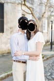 I wore this dress in my engagement photos and it worked great! It does wrinkle easily, but is very comfortable and photographs well. I would recommend. - Breland G.