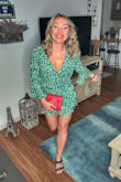 Amazing romper ladies! I'm between sizes S and M . I ordered M. It has a strap on the waist to tight it up. I'm obsessed. I received so many compliments . Must buy - Yekaterina S.
