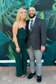 Literally, fit me like a glove. So comfortable, and has slight stretch to it. Never slipped down. I had to get it hemmed quite a bit on the length, but other than that it was perfect!!! Wore it to a wedding chasing around my 2 crazy kids. - Chelsea S.