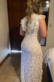 I wore this dress for my civil wedding it was beautiful!!!!! I had to make some adjustments from the top since I am not that tall but it came out perfectly. - Wendy C.