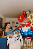 So beautiful! This was a perfect dress to wear for my great grandmas 108th birthday celebration in Miami! Great quality and I loved the color. Gave a beautiful Mediterranean blue vibe. - Nathalie P.