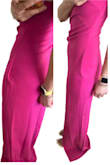 I'm short so I expected the dress to be too long and needing to be hemmed. However, I did not expect these random "poofy" areas around my hips, at the seams, where like a pocket could have been inserted bc of size and shape of poof, or like they didn't know how to have the edges meet and there was extra fabric so they left it&. And it's on both sides! (The pictures are weird bc I wanted to show more angles of the poofing so I used an collage app and got rid of messy background) - Jennifer E.