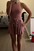 I love this! Feel like I can throw it on and make it a cute outfit with heels or wear w white sneaks and be super casual. (Ignore the wrinkles, it's from the packaging I assume) - Ariel P.