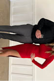 Love the dress. Got lots of compliments.  Fit me pretty snug but it is lined and did not show any undergarments. Being 5'8 I felt like it was a little short on the side.  But overall it fits good! - Katelyn H.