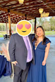 I ordered this dress a week prior to my friend's wedding. I needed a navy dress and decided on this and another dress. A little worried about the neck plunge but it seemed to be flattering for chests, which was refreshing. Not too tight and restrictive. I got tons of unexpected compliments (one woman was offended I found out after) and continue getting them. The dress is very flattering, and I'm not even curvy. I am just chubby in all the wrong places lol. I am usually a large size orderer but went with XL in hopes it would be loose. It was not. Lol, but it fits perfectly. Snug and held around my chest perfectly. Recommend using boob tape to help lift and stabilize. Definitely recommend this style of dress and would order more in similar styles because of the flattering fit! - Monique H.
