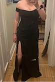 Really impressed by this material. It's nice and thick with just the right amount of stretch to be comfortable and still feel secure. I'll just say I ordered a number of items all in size M, and this was the only one that wouldn't zip all the way. - Mira P.