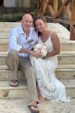 Perfect fit! (Had to have it shortened but that was expected) Good quality materials, well made and the lace was beautiful! I did have the back taken down and then it was exactly what I wanted for our small beach wedding! - Jessica C.
