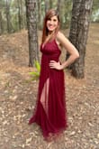 I wore this dress to my niece's wedding, and I loved it! I felt beautiful. I look forward to more Lulus purchases. : ) - Leslie S.