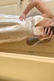 I just love how comfortable this is!  The chest doesnt fall and is so flattering! - Lisa H.