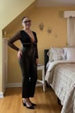 Pants are just perfect and elegant, it's doesn't look cheep at all, I just loved it. - Ximena R.
