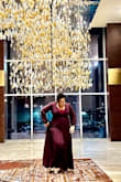 This is the first time I would get a true to fit dress. I am horrible when it comes to shopping online but this did it for me. I love it. - Margaret O.