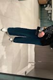 When I first saw it, I wasn't sure because it seemed bulky and out there. It stayed in the box for over a year. I finally wore it out to dinner one night and I'm so glad I kept it! Looks great with pants. Can't wait to try it with other outfits. - Jhaid P.