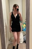 I think this dress would be very flattering on someone with better curves than me, but I didn't feel pretty in it and I think it makes my shoulders look very wide - Kiana K.